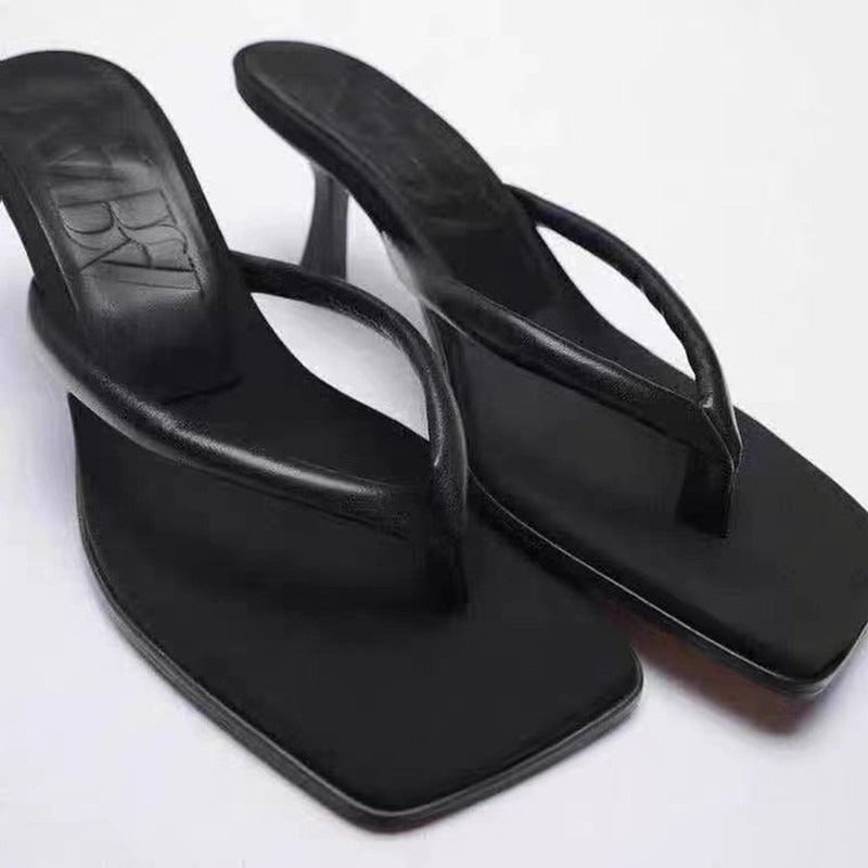 Slender Medium Heels Sandals