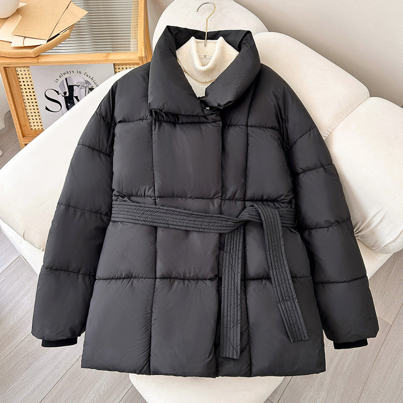 Winter Stand Collar Parkas Puffer Jacket