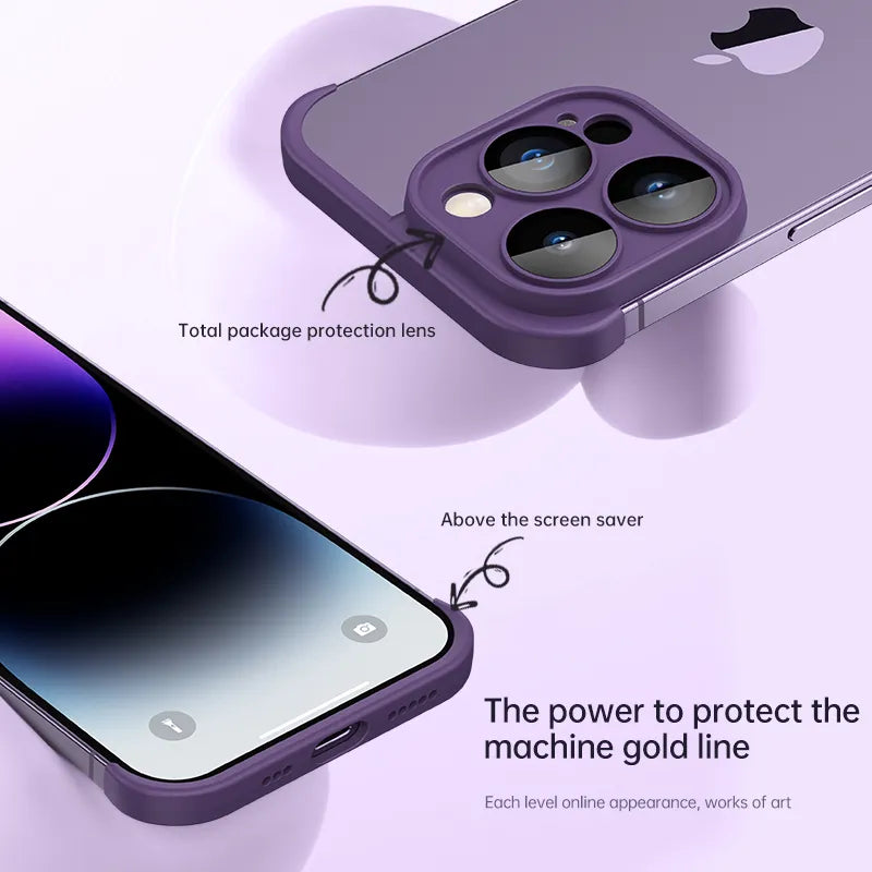 Protector Corner Pad Soft Silicone Case For iPhone