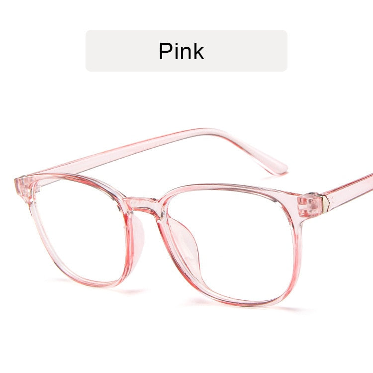 Retro Anti-blue Light Transparent Glasses