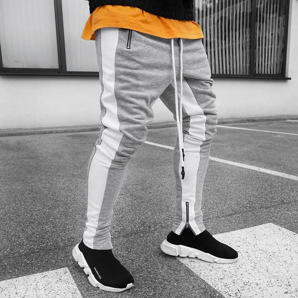 Men's Tracksuit Bottoms Skinny Sweatpants Trousers