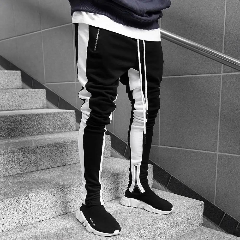 Men's Tracksuit Bottoms Skinny Sweatpants Trousers