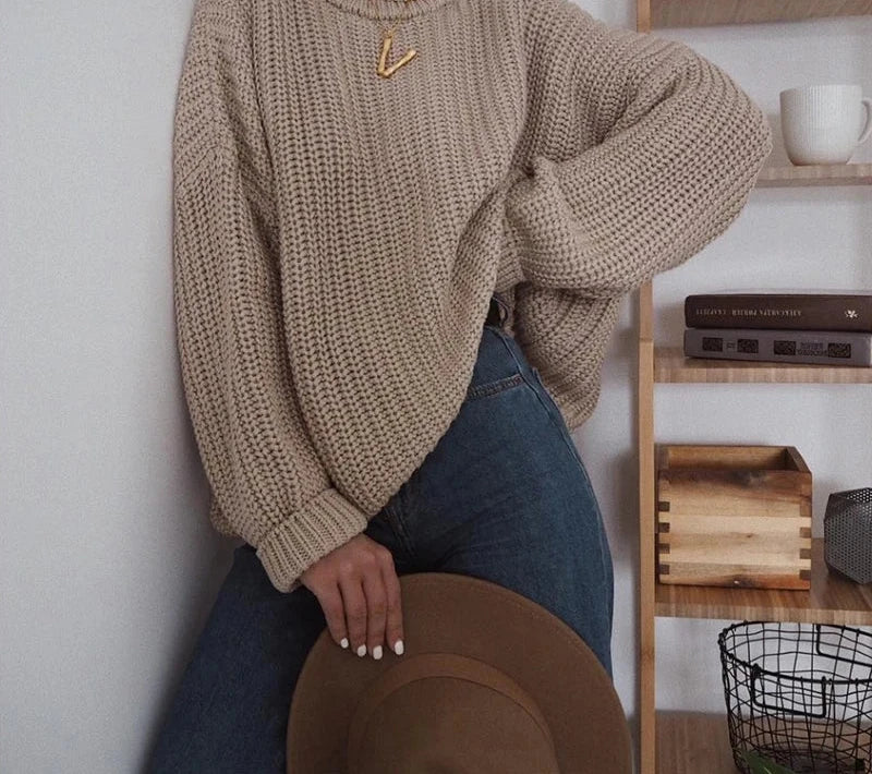 Loose fit Autumn Pullover