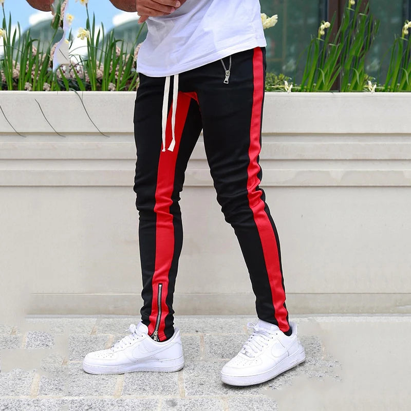 Men's Tracksuit Bottoms Skinny Sweatpants Trousers