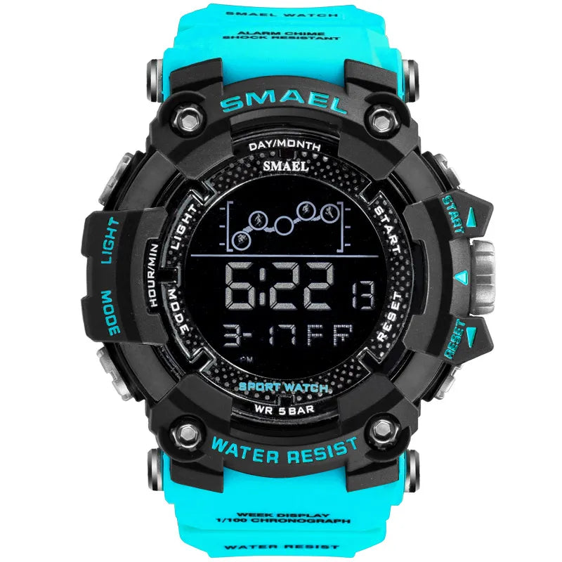 Military Style Water Resistant Sport Watch