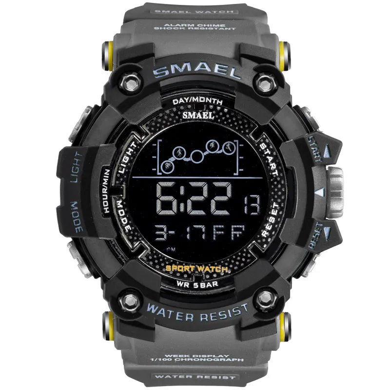 Military Style Water Resistant Sport Watch