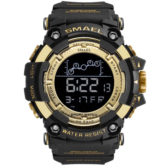 Military Style Water Resistant Sport Watch