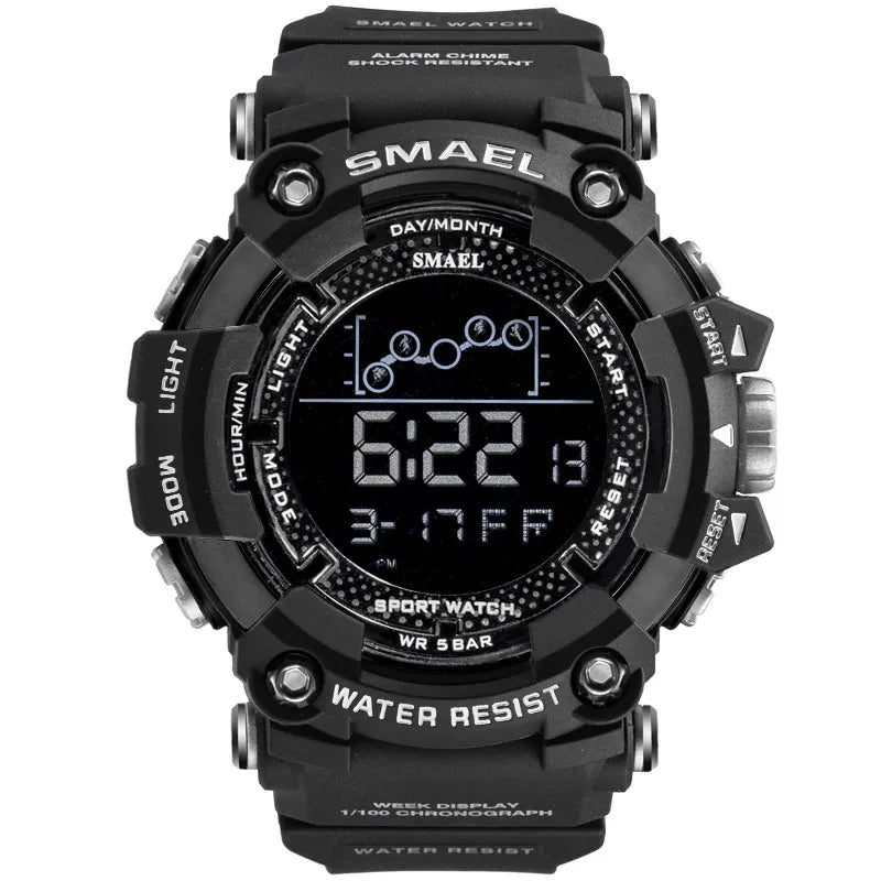 Military Style Water Resistant Sport Watch