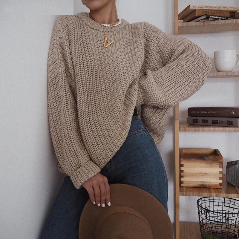 Loose fit Autumn Pullover