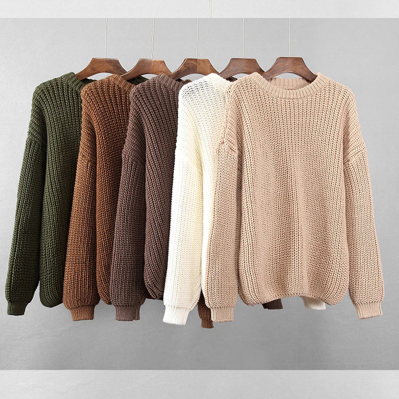 Loose fit Autumn Pullover